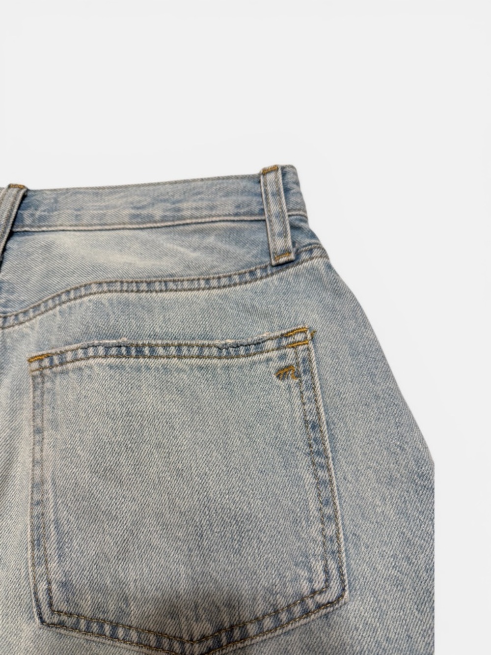 Madewell Rigid Denim A-Line Skirt - Picture 8 of 9